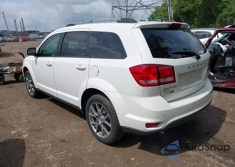 2017 Dodge Journey Gt Awd из США, поврежденный, VIN 3C4PDDEG6HT615327